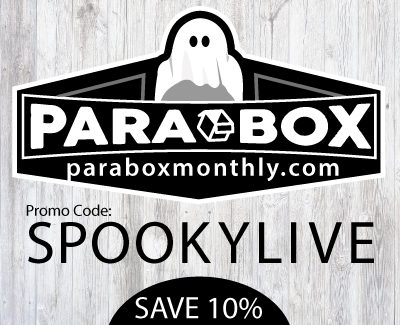 enter promo code spookylive on paraboxmonthly.com